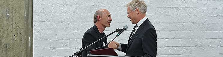 Ludwig Hauser erhält Kunstpreis Ingolstadt 2012